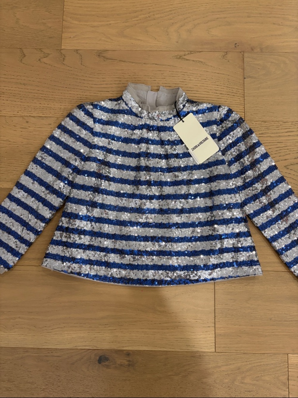 BNWT Zaria & Voltaire Tummy Sparkle Blouse Size 6